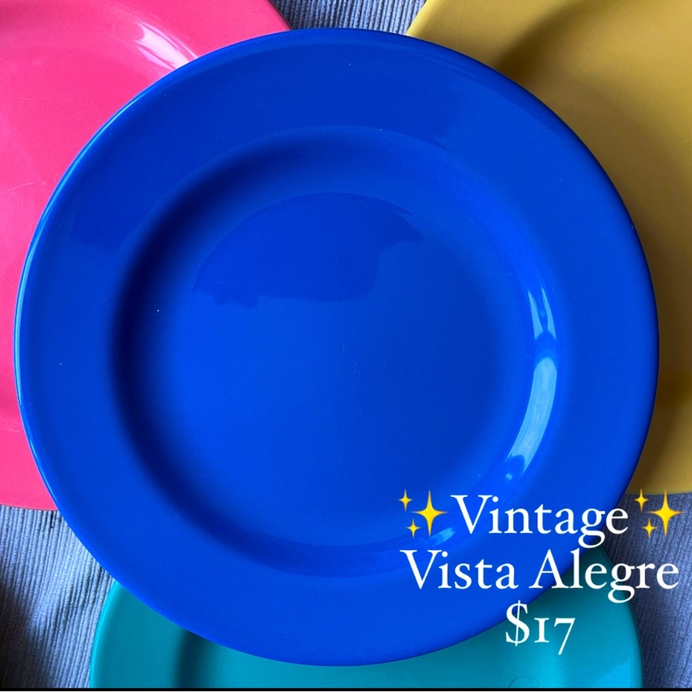 ✨🌹💙Salad Plate💙🌹✨
✨Vintage Vista Alegra✨